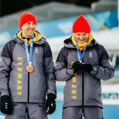 Winter Olympics 2026 Germany Opening Grey Jacket