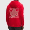 Winter Olympics 2026 Team Canada Pullover Red Hoodie