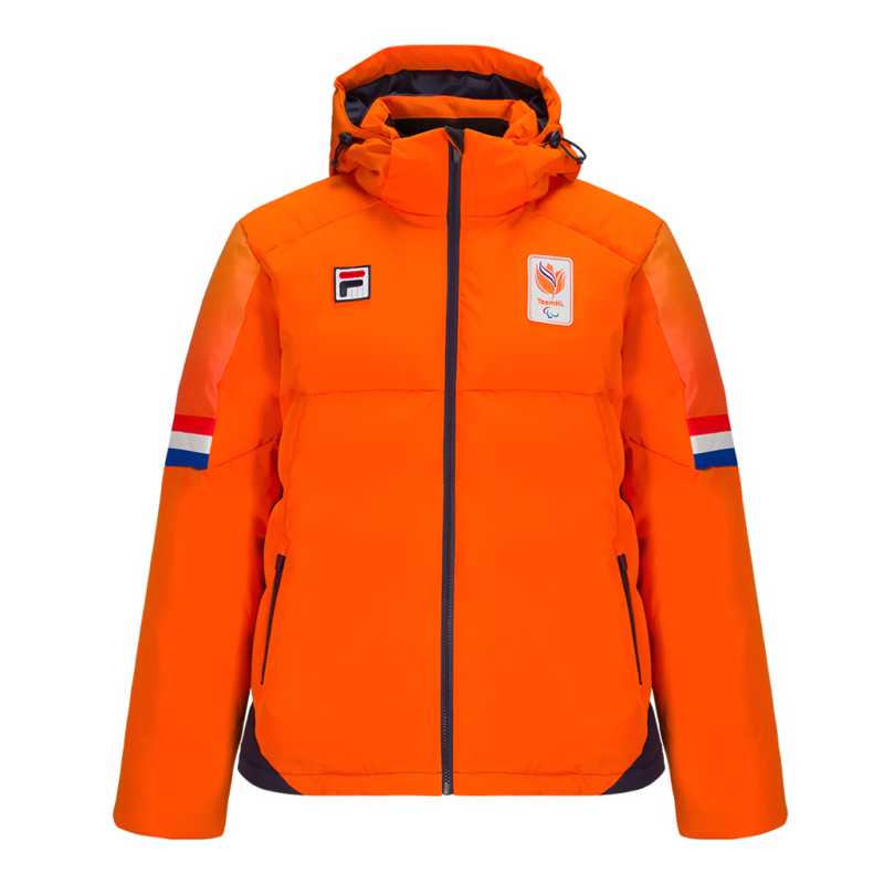 Winter Olympics 2026 Team Netherlands Orange Hooded Jacket