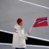 Winter Olympics 2026 Team Norway White Hooded Jacket