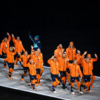 Winter Olympics 2026 Team Orange Hooded Jacket