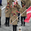 Winter Olympics Beige Jacket