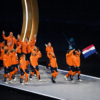 Winter Olympics Team Netherlands Orange Hooded Jacket