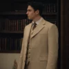 Young Sherlock TV Series Sherlock Holmes Hero Fiennes Tiffin Beige Blazer