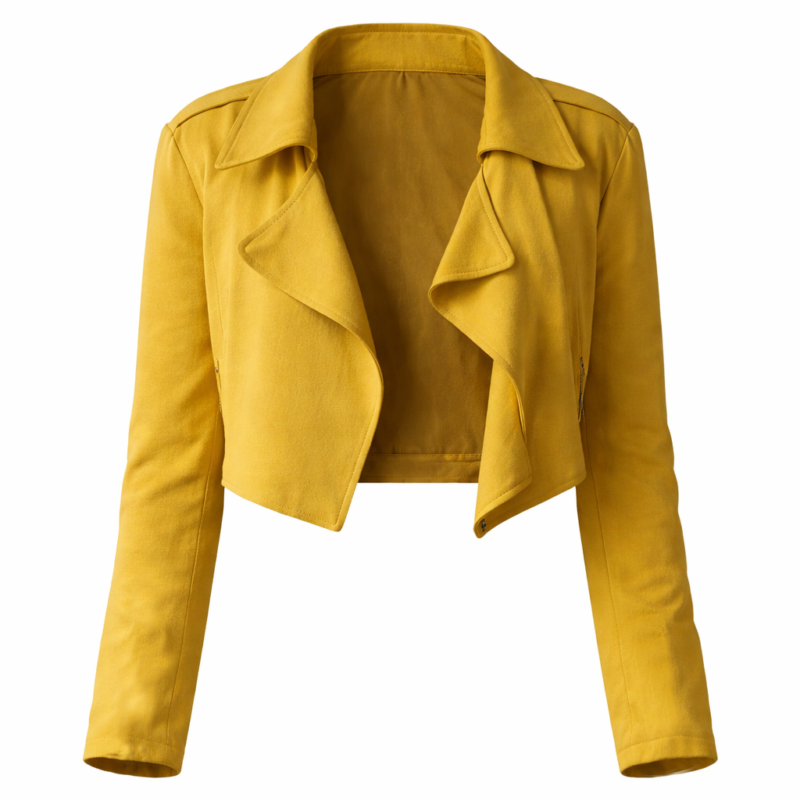 56 Days Dove Cameron Ciara Wyse Yellow Blazer
