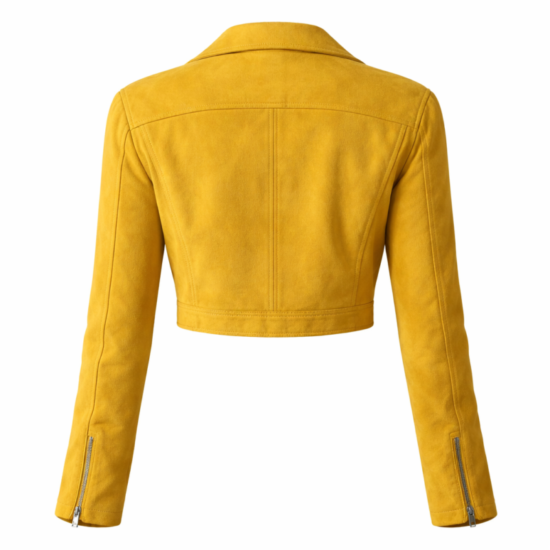 56 Days Dove Cameron Wyse Yellow Blazer