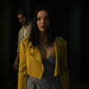 56 Days Dove Ciara Wyse Yellow Blazer
