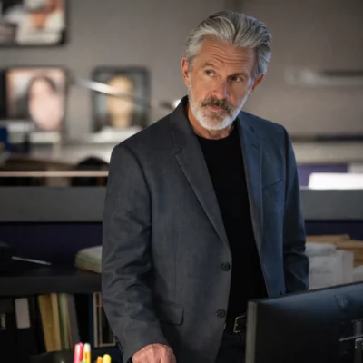 Alden Parker NCIS S23 Grey Blazer
