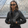 Autumn Winter 2026 Show Jaden Smith Black Jacket front view