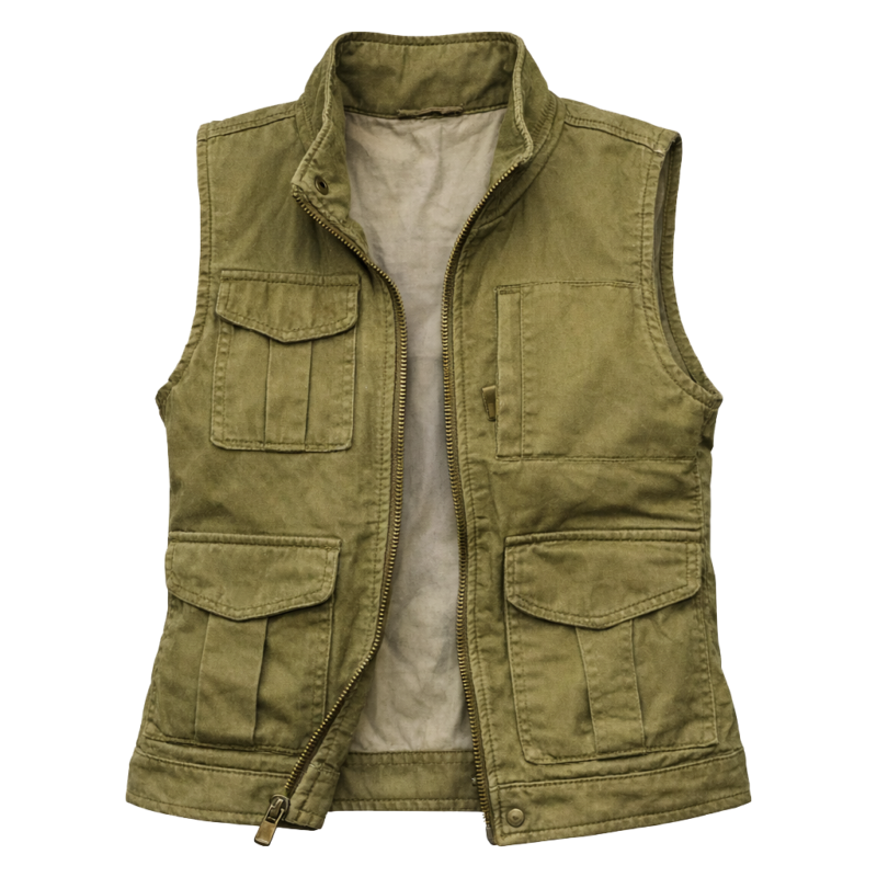 Best Medicine Cree Cicchino Elaine Denton Green Vest