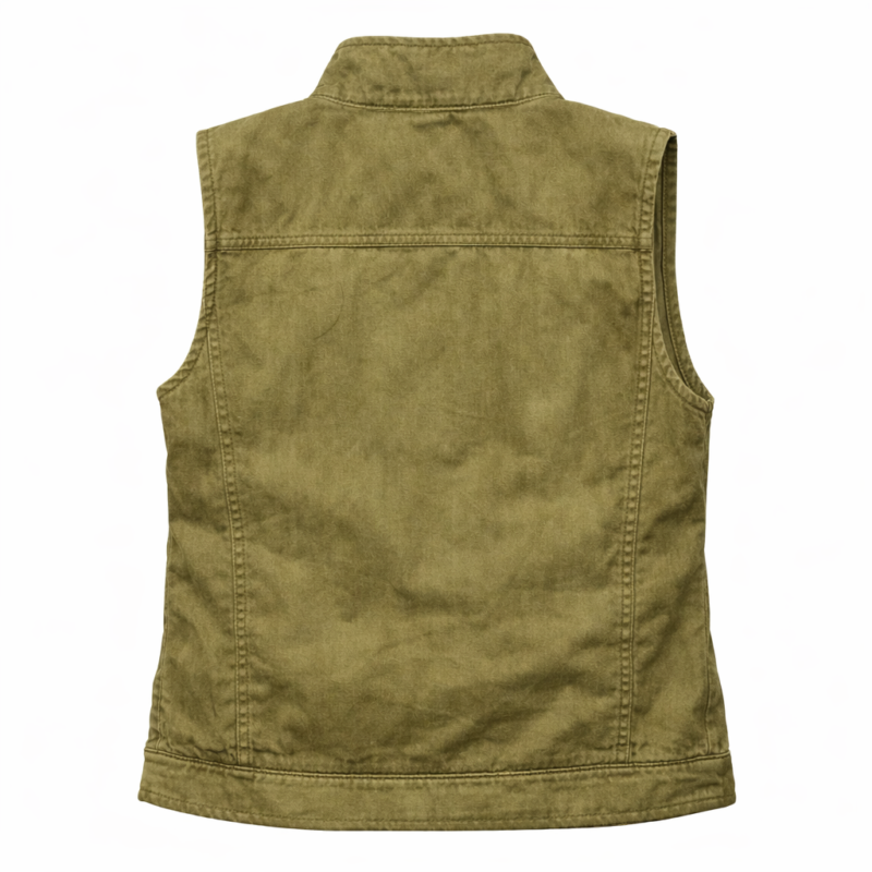 Best Medicine Cree Elaine Denton Green Vest