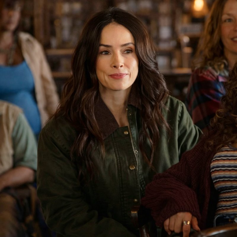 Best Medicine Louisa Abigail Spencer Green Jacket