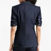 Bold and the Beautiful S39 Hope Annika Noelle Blue Denim Blazer