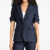 Bold and the Beautiful S39 Hope Logan Annika Noelle Blue Denim Blazer