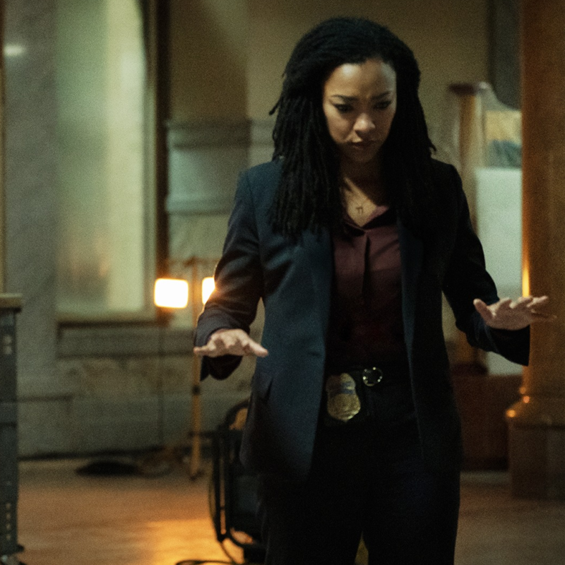 Boston Blue S01 Lena Silver Sonequa Martin Black Blazer