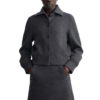 CIA S01 Melinda Michael Mona Azar Grey Wool Jacket