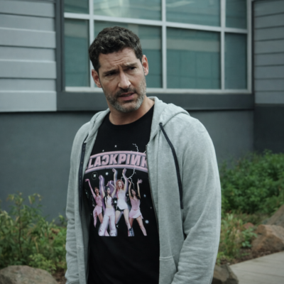 CIA S01 Tom Ellis Colin Glass Hoodie front view