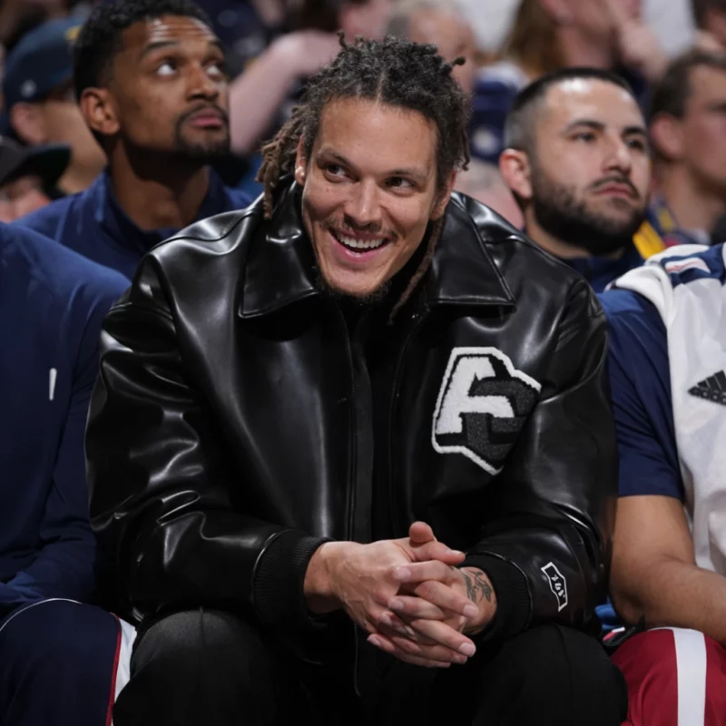 Celtics Vs Denver 2026 Aaron Gordon Black Jacket