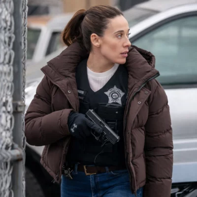 Chicago PD S13 Brown Jacket