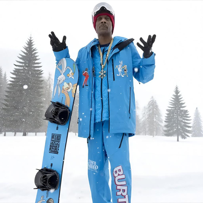 Coach Snoop Looney Tunes Blue Tracksuit