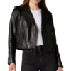 Cross S02 Kayla Craig Tal Black Jacket