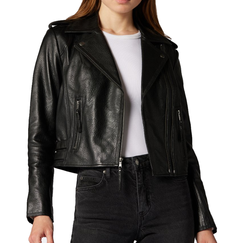 Cross S02 Kayla Craig Tal Black Jacket
