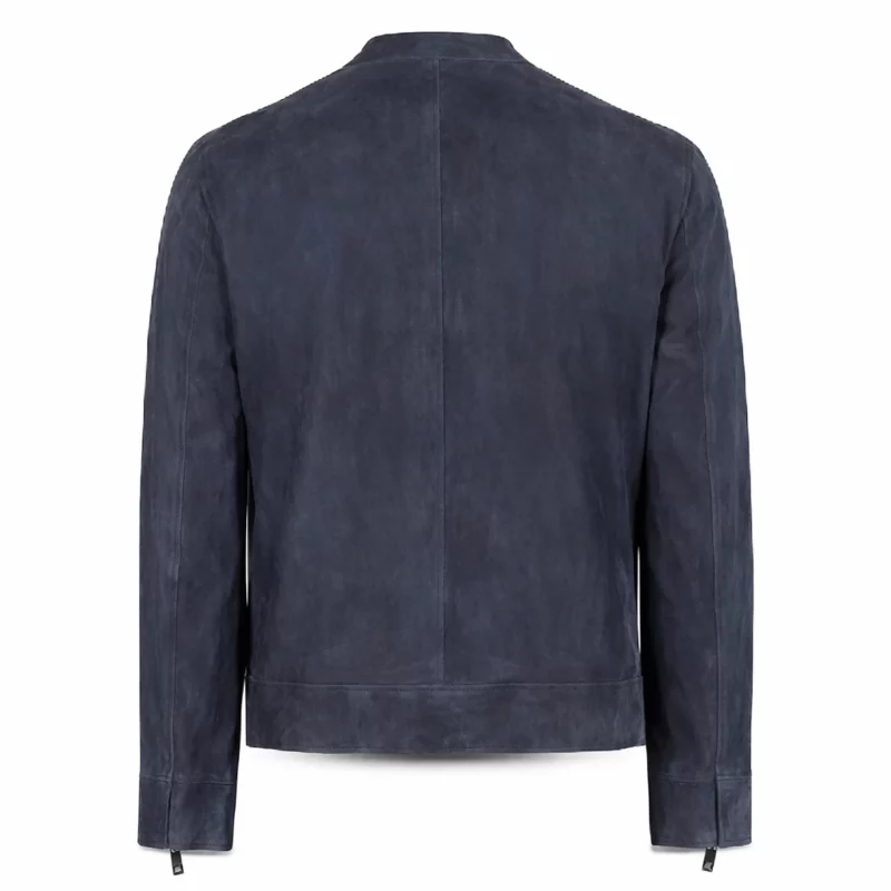 Days of Our Lives S61 Eric Martsolf Brady Blue Leather Jacket