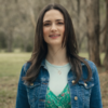 Dear Life Megan Smart Parkinson Blue Jacket