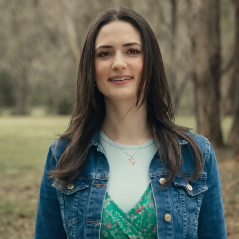 Dear Life Megan Smart Parkinson Blue Jacket