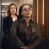 Doc S02 Amirah Vann Gina Brown Leather Jacket