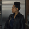 Doc S02 Gina Walker Black Leather Jacket