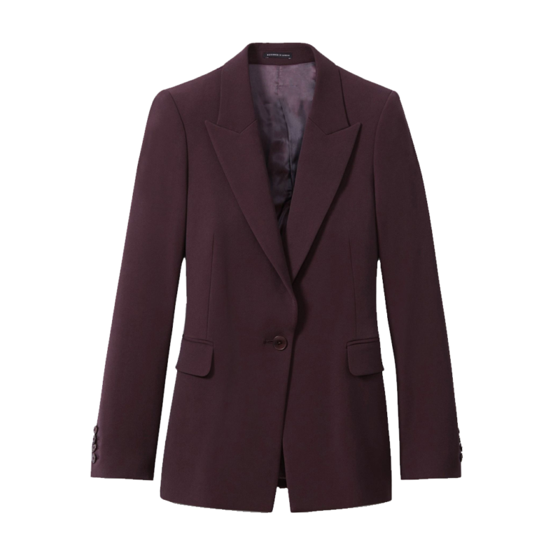 FBI S08 Alana De La Garza Isobel Castille Maroon Blazer