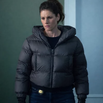 FBI S08 Missy Peregrym Black Puffer Jacket