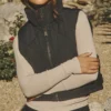 FBI S08 Missy Peregrym Maggie Bell Black Vest