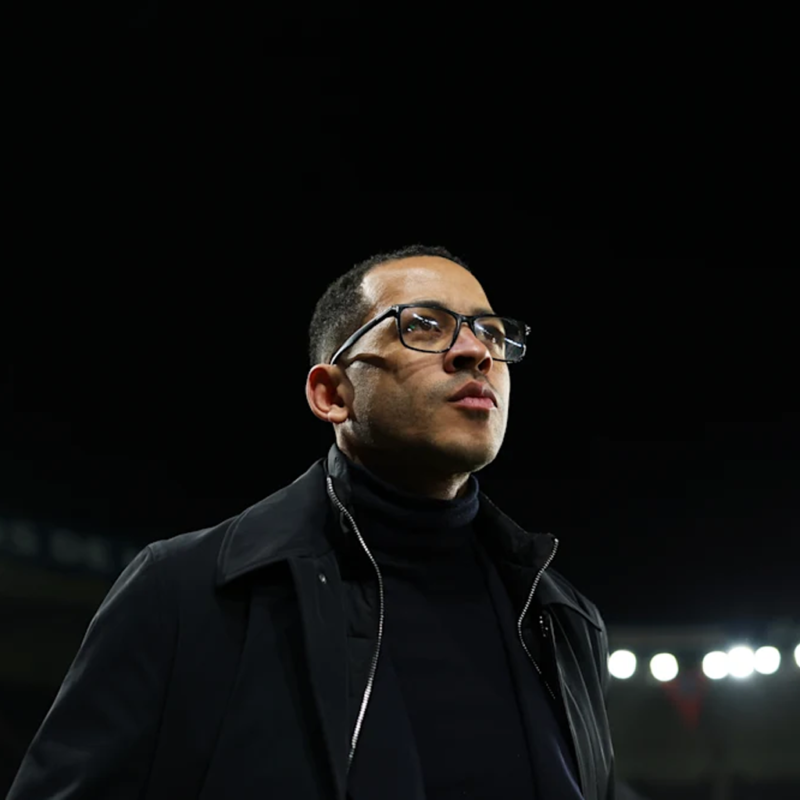 Football Coach Liam Rosenior Black Coat