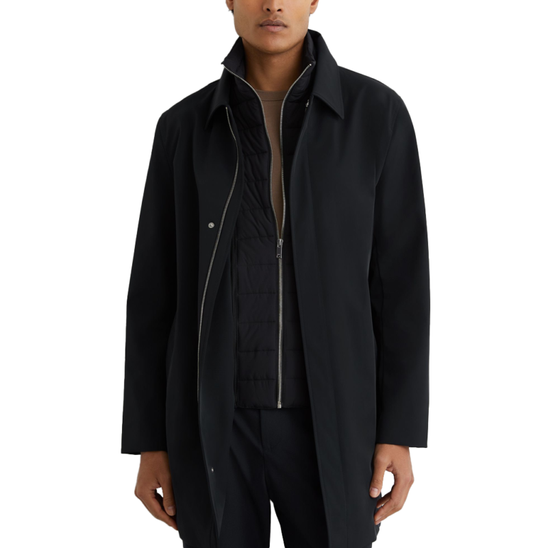 Football Head Coach Liam Rosenior Black Coat