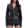 Forbidden Fruits Lili Reinhart Black Jacket model style