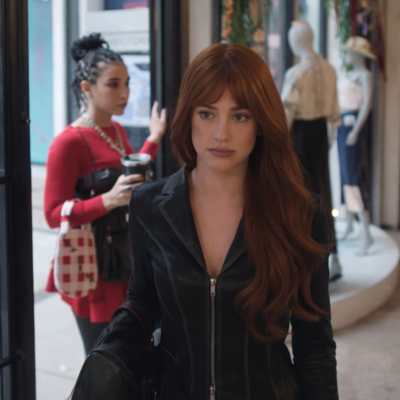 Forbidden Fruits Lili Reinhart Black Jacket front view