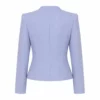 Fox and Friends Co-Host Earhardt Blue Cropped Jacket