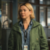 Gone S01 Eve Myles Green Jacket model style