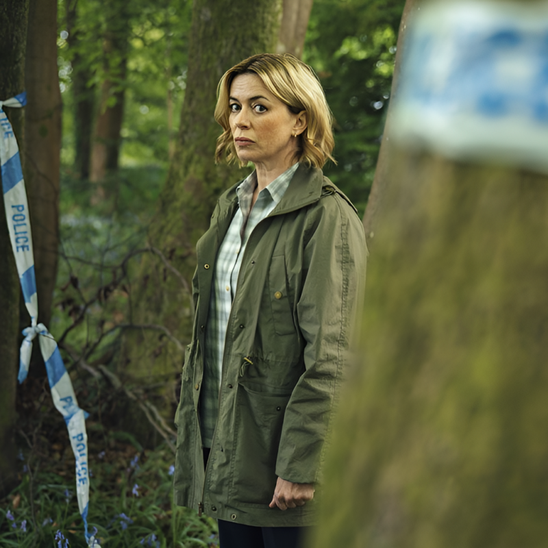 Gone S01 Eve Myles Green Jacket fashion wear