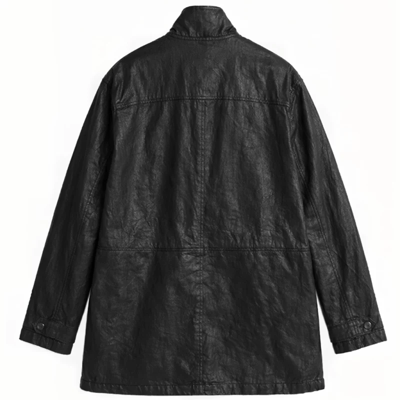 Greys Anatomy S22 Owen Hunt Kevin Black Leather Jacket