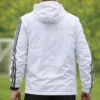 Head Coach JosÃ© Mourinho White Hooded Jacket