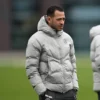 Head Coach Liam Rosenior Grey Hooded Jacket