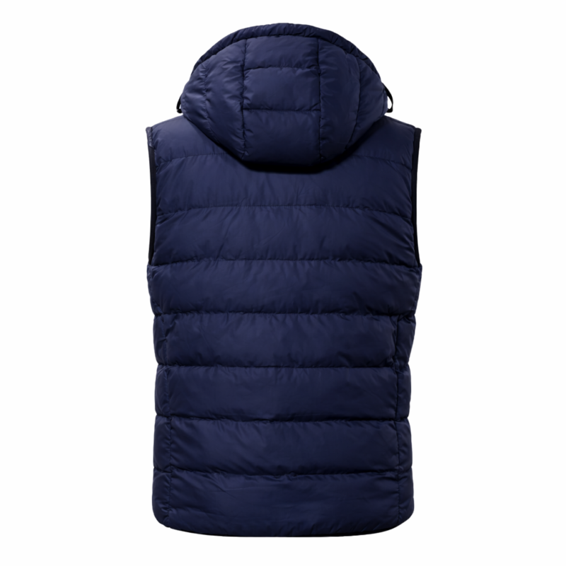 Head Coach Selim Benachour Black Puffer Vest