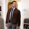 High Potential S02 Daniel Sunjata Suede Leather Jacket model style