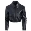 High Potential S02 Daphne Forrester Black Leather Jacket model style