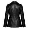High Potential S02 Daphne Forrester Leslie Black Leather Blazer