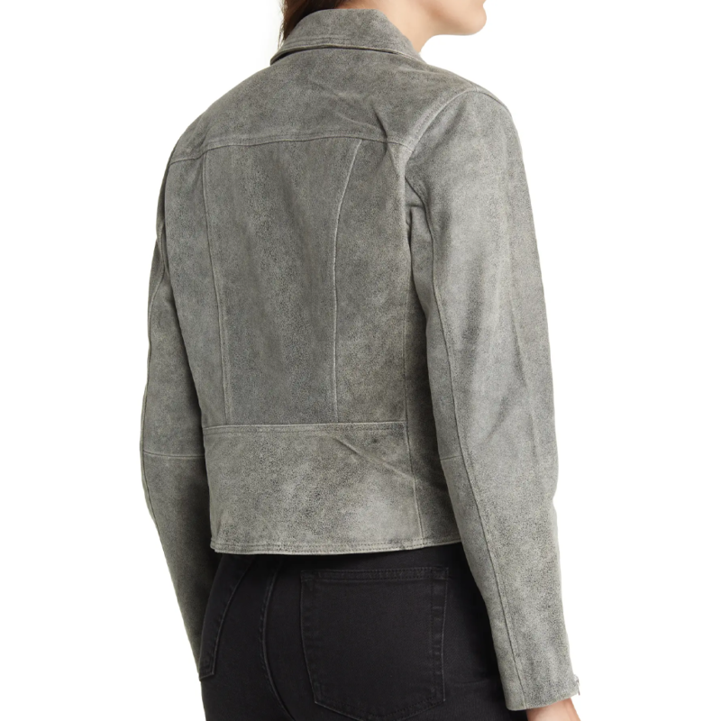 High Potential S02 Javicia Leslie Grey Jacket fashion wear
