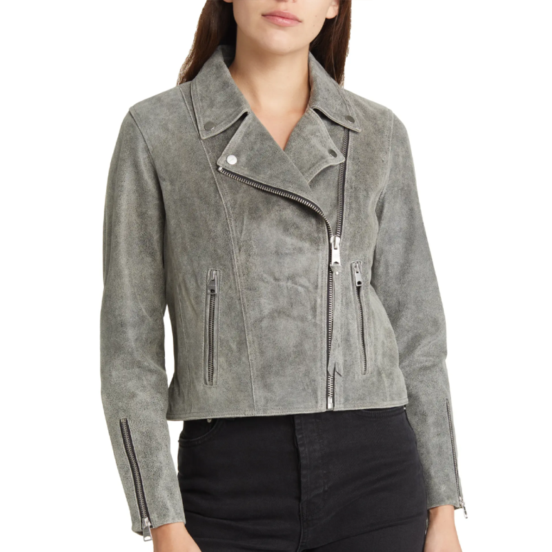 High Potential S02 Javicia Leslie Grey Jacket model style
